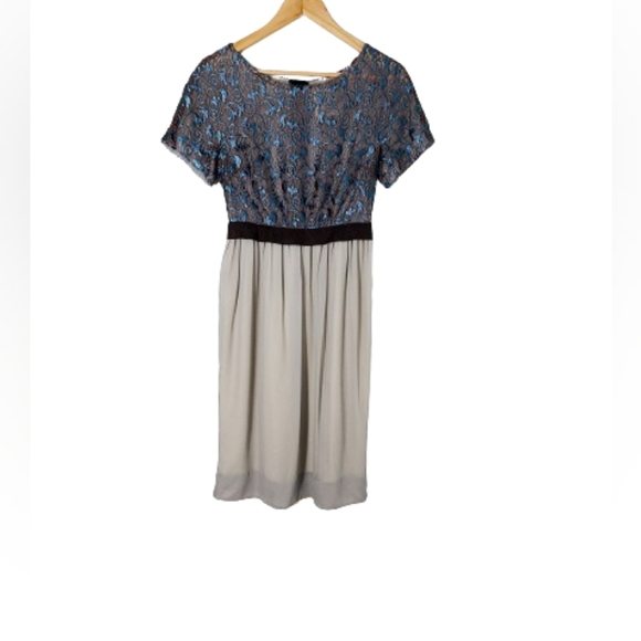 3.1 Phillip Lim Barneys Newyork Short Sleeve 100% Silk Midi Dress Womens Size 2 - Picture 5 of 15